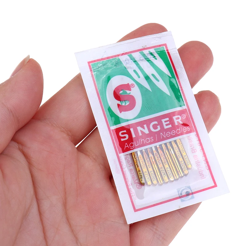 Mix Size Needles For Singer Electric Sewing Machine Needle 9#+11#+14#+16#+18# Domestic Sewing Needle Titanium Plated Needle