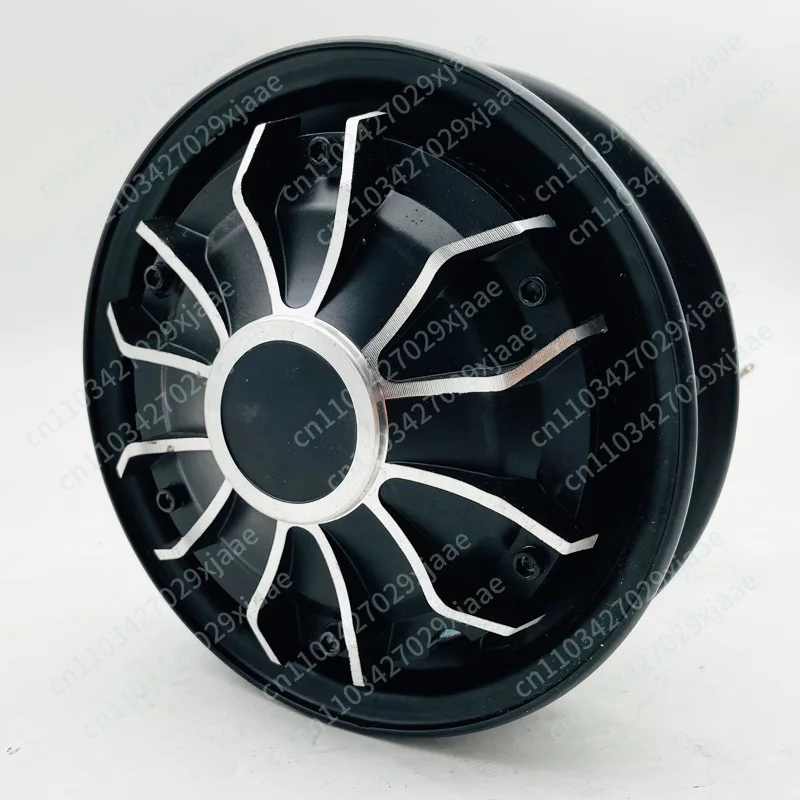 Electric tricycle wheel hub motor unilateral shaft drum brake motor