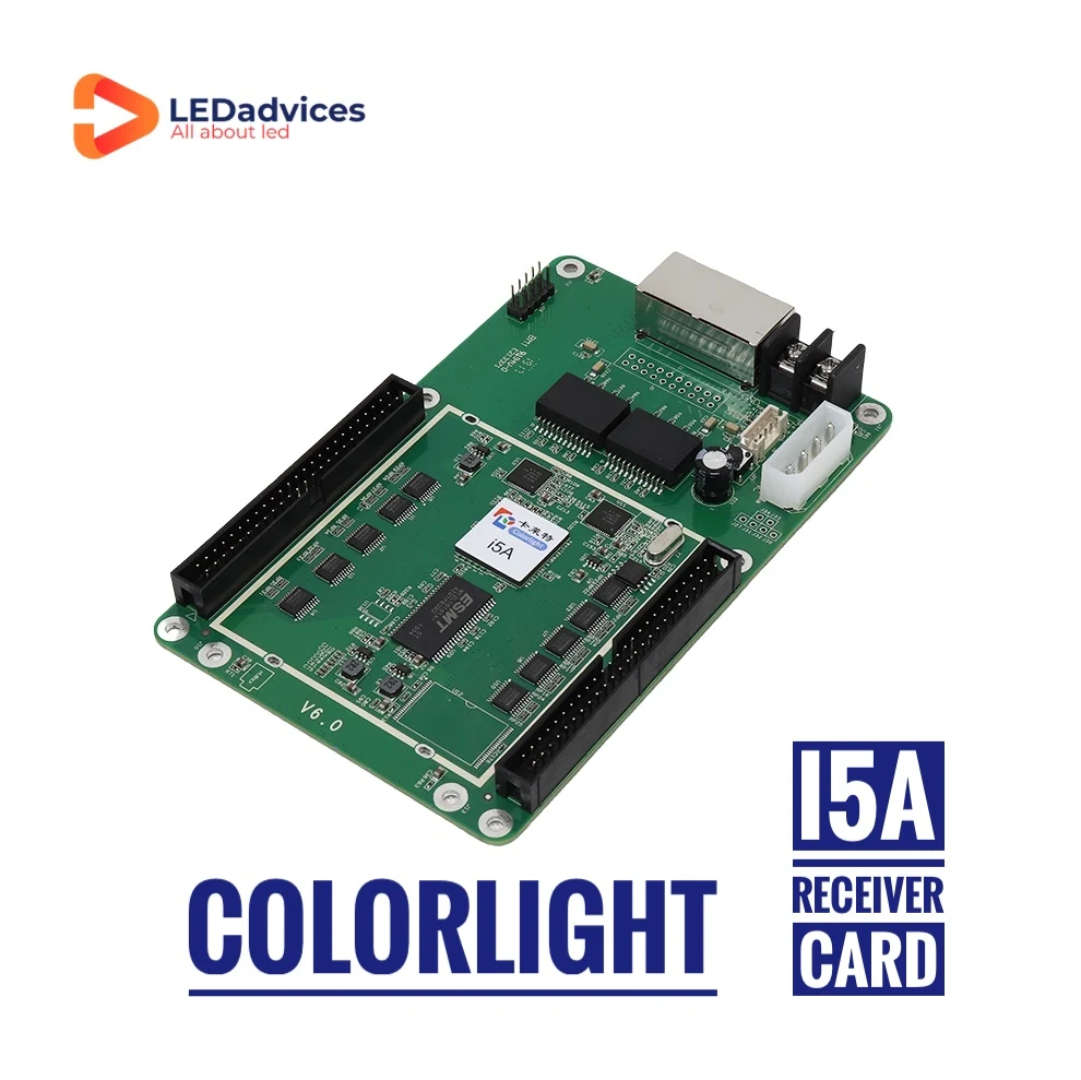 Turnlight-Carte récepteur i5A pour écran LED, taux de rafraîchissement supérieur, service professionnel