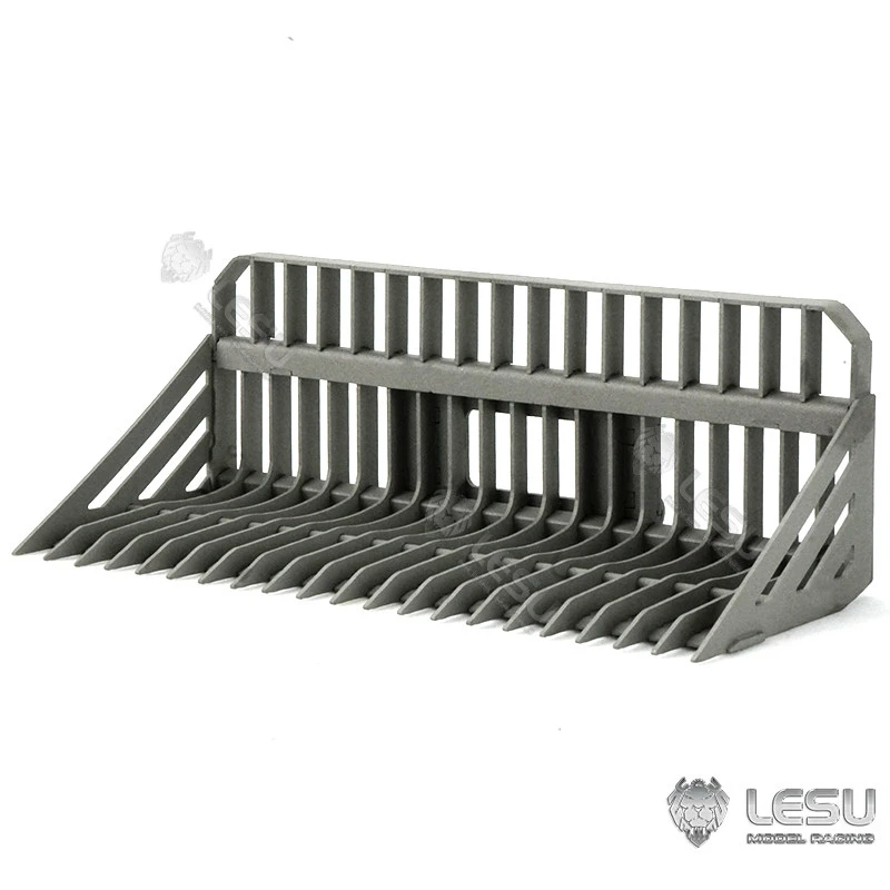 RC 1/14 LESU Metallsiebgabel für Tamiya Hydraulikbagger, Lader, Muldenkipper, SCANIA, MAN, VOLVO Anhänger, Kipper, DIY-Teile – Detail 5