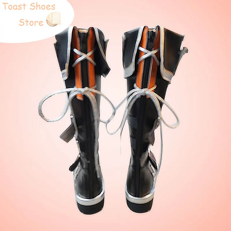 Diluc-zapatos de Cosplay GenshinImpact, botas de Carnaval para Halloween, utilería para disfraz