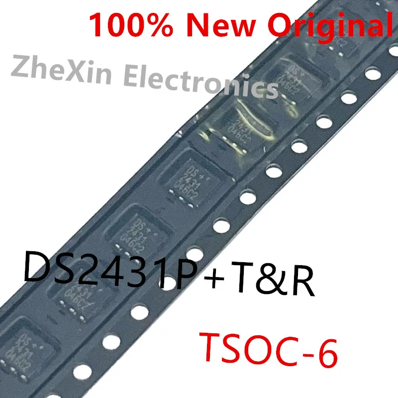 10PCS/Lot   DS2431P+T&R   DS2431 、DS2431Q+T&R   2431 、DS2465P+T   DS2465  Brand new original 1-Wire EEPROM chip