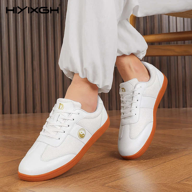 Four Seasons High Quality Train Tai Chi Shoes Women Lightweight Fitness Casual Sneakers Men Non-Slip Kung Fu Martial Arts Shoes