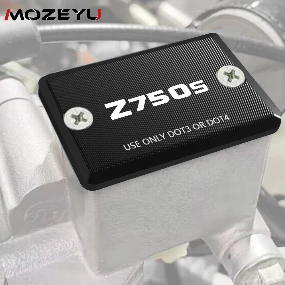 Z750S Accessories Motorcycle CNC Front Brake Fluid Reservoir Oil Cup Cap Master Cylinder Cover FOR KAWASAKI Z750S 2005-2006