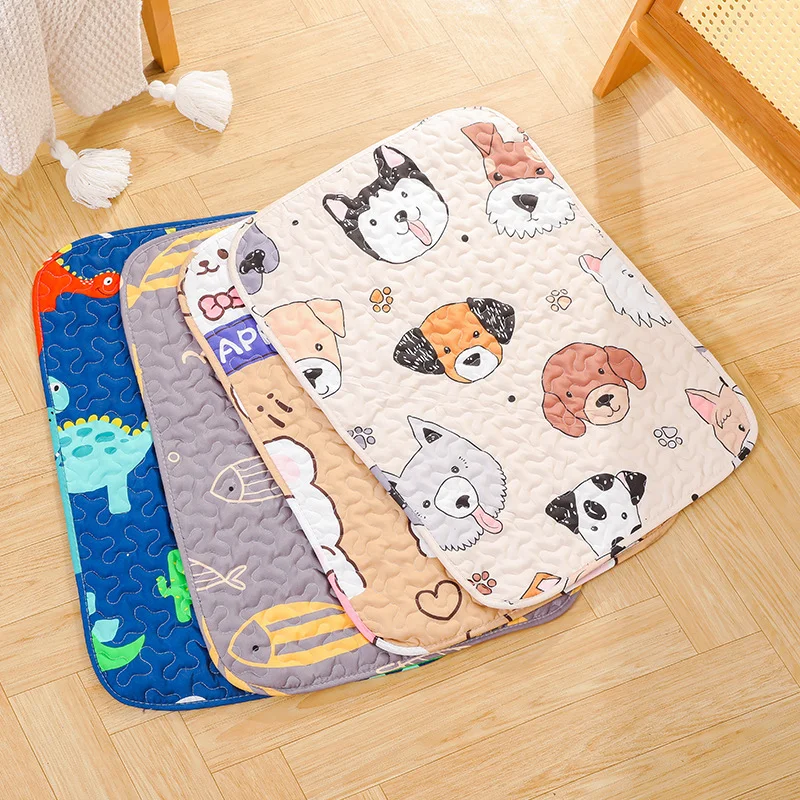 

Anti Slip Durable Pet Mat Cotton Breathable Cat Dog Sleeping Mat Reusable Washable Pet Pee Pad Sofa Care Training Puppy Carpet