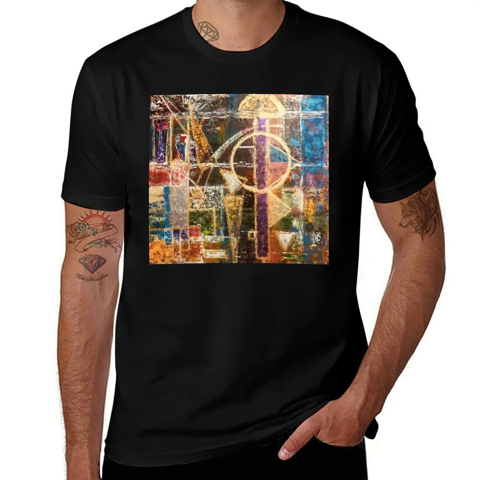 

Shapes and Colours T-Shirt luxury designer hippie clothes tops mens vintage t shirts