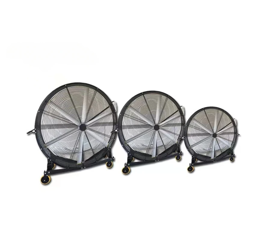 Ventilador de suelo de alta potencia, dispositivo Industrial, grande, móvil, pista de baloncesto, gimnasio, 1m, 1,5 m, 2m