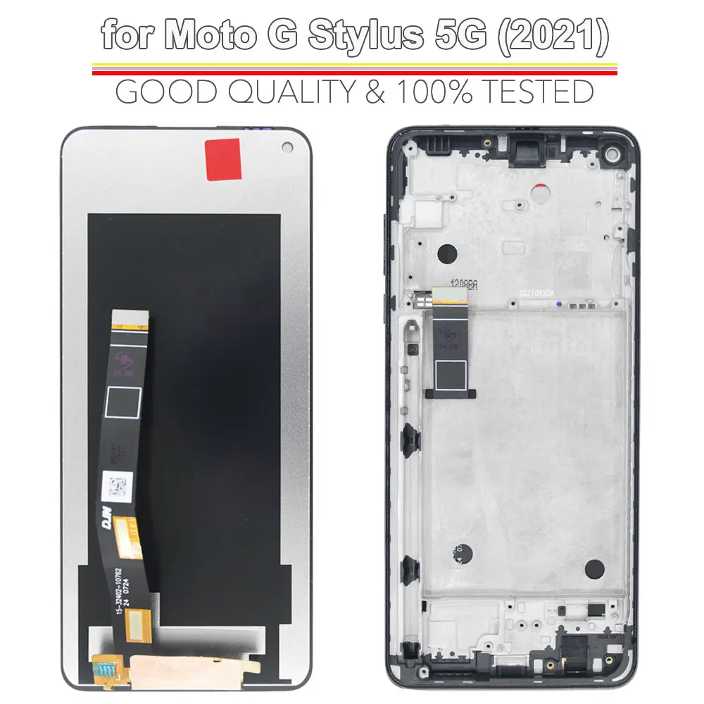LCD for Motorola Moto G Stylus 5G 2021 LCD Display Touch Screen Digitizer Assembly for Moto G Stylus 2021 XT2131 XT2131DL Phone