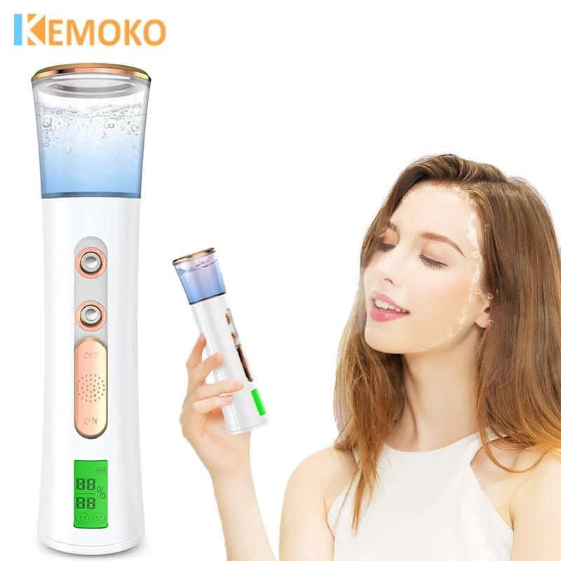 

Nano Facial Steamer Mist Spray Eyelash Extensions Cleaning Pore Water SPA Skin care Moisturizing Hydrating Face Sprayer USB Gift