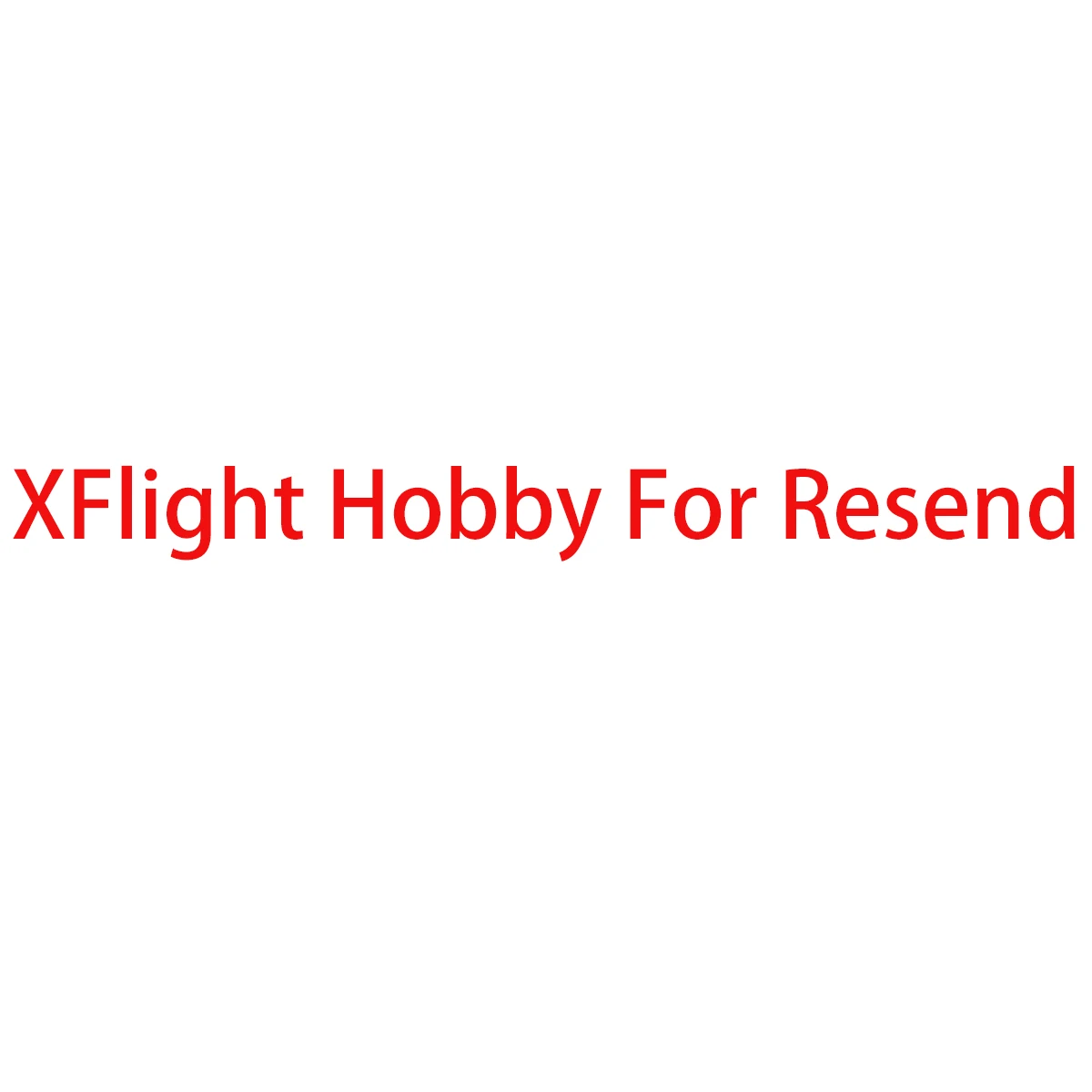 

XFlight Hobby для повторной отправки