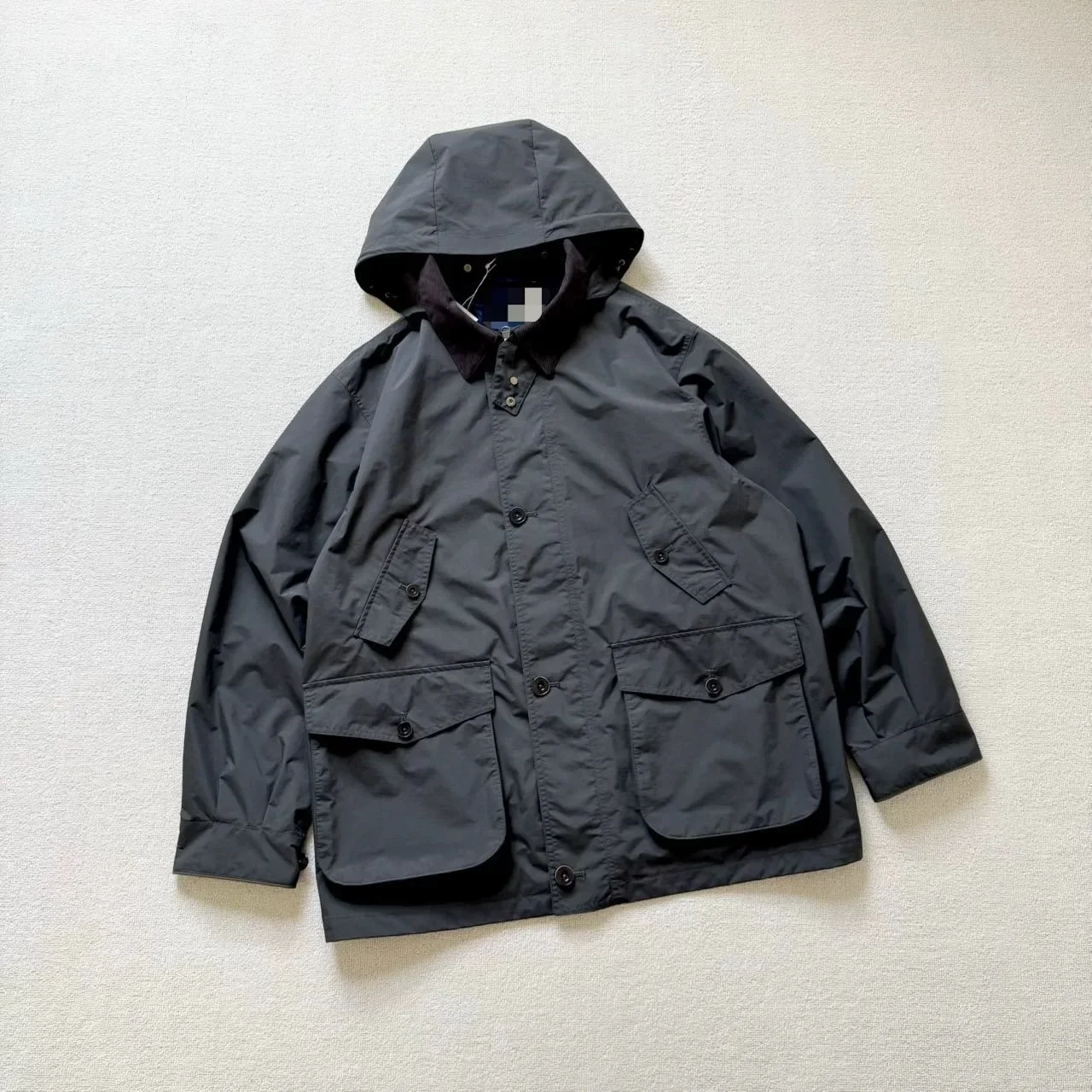 NANAMICA 2L PERTEX Functional Waterproof Removable Cap Military Wind Hunting Jacket 25SS