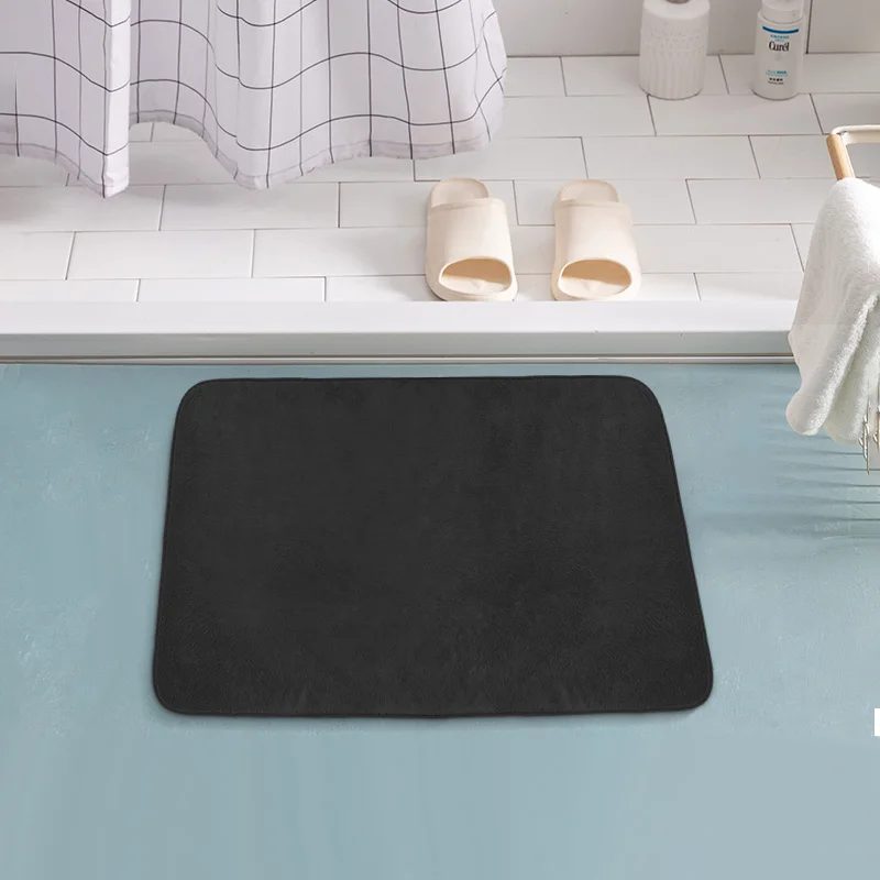 High-quality ultra-soft bathtub carpet, waterproof non-slip bathroom mats, anti-fading comfortable carpet, bathroom accessories,