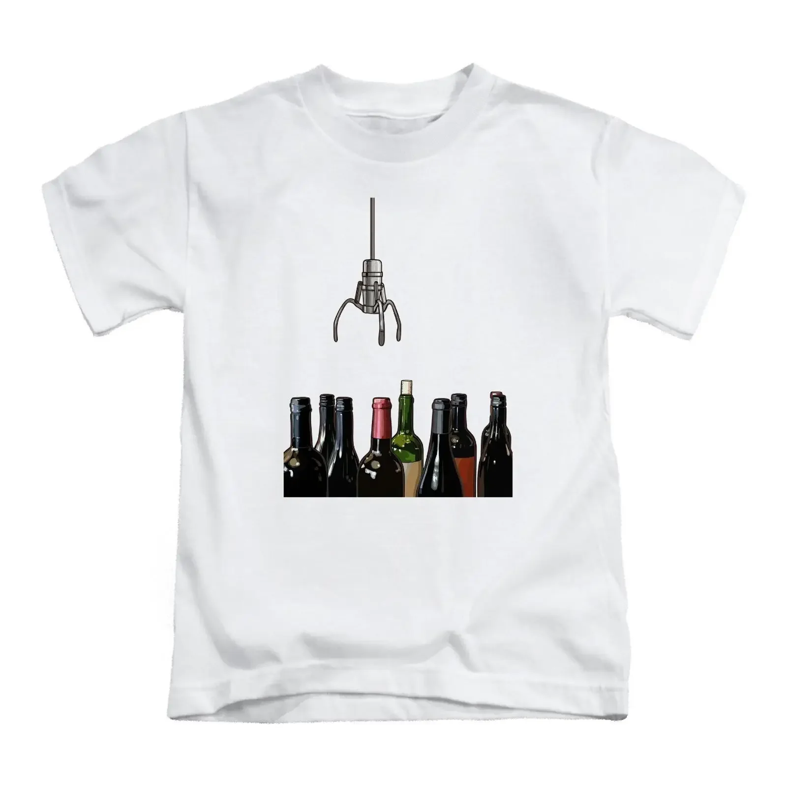Футболка Claw Grab Wein для взрослых, забавная, в стиле мем, винтажная, с эффектом потертости, уличная одежда, удобная, с графическим принтом, повседневная.