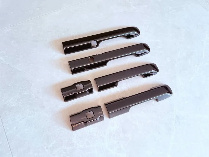 لهوندا Stepwgn RP6–8 2022 2023 ABS كروم غطاء مقبض الباب مع ثقب المفتاح الذكي الصيد غطاء الكسوة صب #4