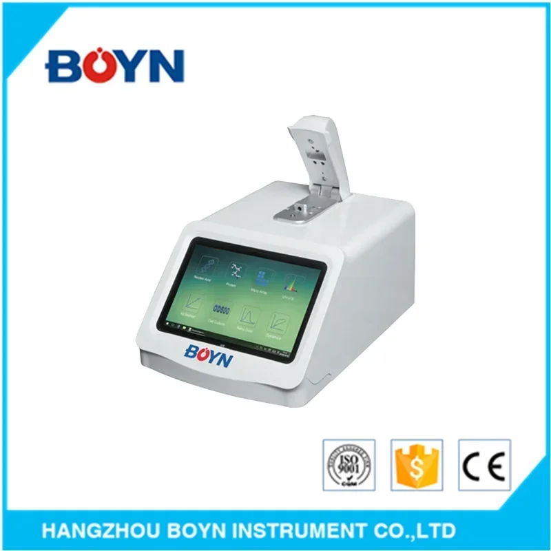 MS-N300 Small Desktop Laboratory Digital Portable Nano Drop Spectrophotometer Protein DNA Micro Spectrophotometer with USB Port