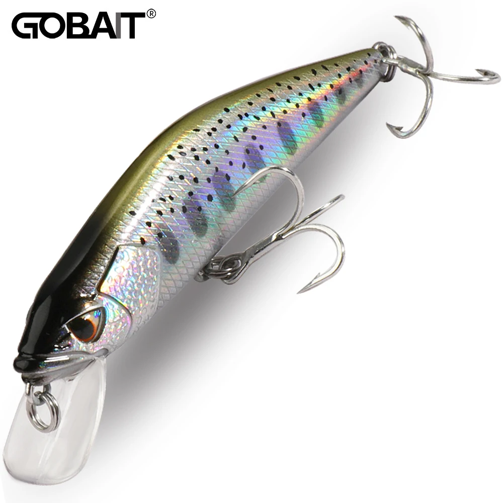 GOBAIT Sinking Minnow 16g 9cm Wobbler Popper Pesca Swimbait Cast Silicone Bait Tackle Pike Hook Carp Sea Fishing Lure Jerkbait