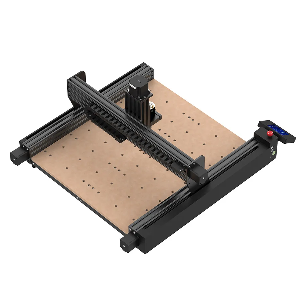 Imagem -02 - Twotrees Cnc Máquina de Gravura Pcb Madeira Fresagem Máquina de Corte Laser Carving Cortador Grbl Controle Er11 Ttc450 80w