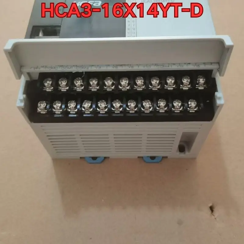 Second-hand HCA3-16X14YT-D PLC controller function test is normal