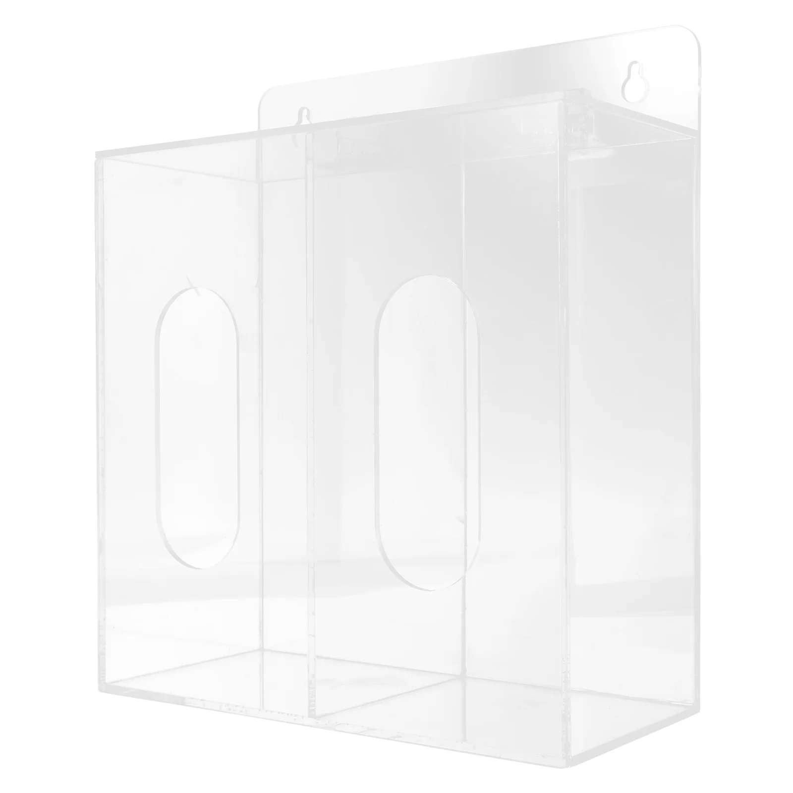 

Glove Storage Box The Mitten Acrylic Holder Facial Mask Dispenser for Wall Mount