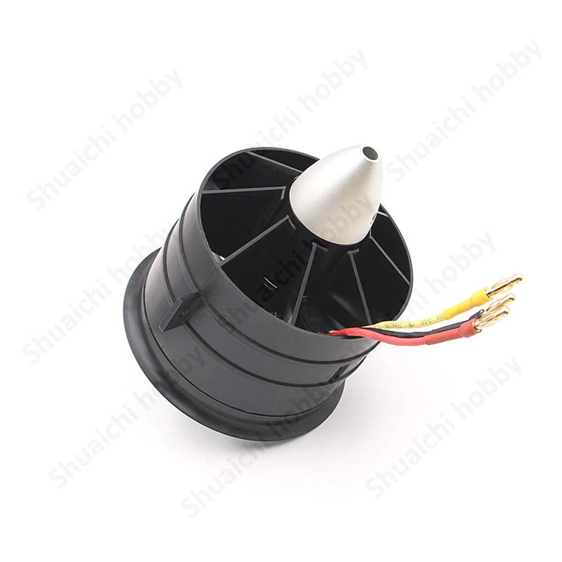1PCS 90mm 11-Blades 20-26V 6S Brushless Ducted Fan 3553-1450KV Motor Maximum Thrust 3.5kg EDF DIY Parts for RC Airplane Model