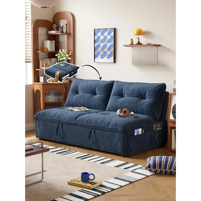 

Home style sofa bed retractable folding medieval style sofa bed for long-term sleep