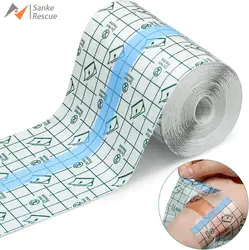 Transparent Dressing Adhesive Bandage Waterproof Clear Bandages Stretch Tape Tattoos Swimming Travel Outdoor Camp Emergency Kits