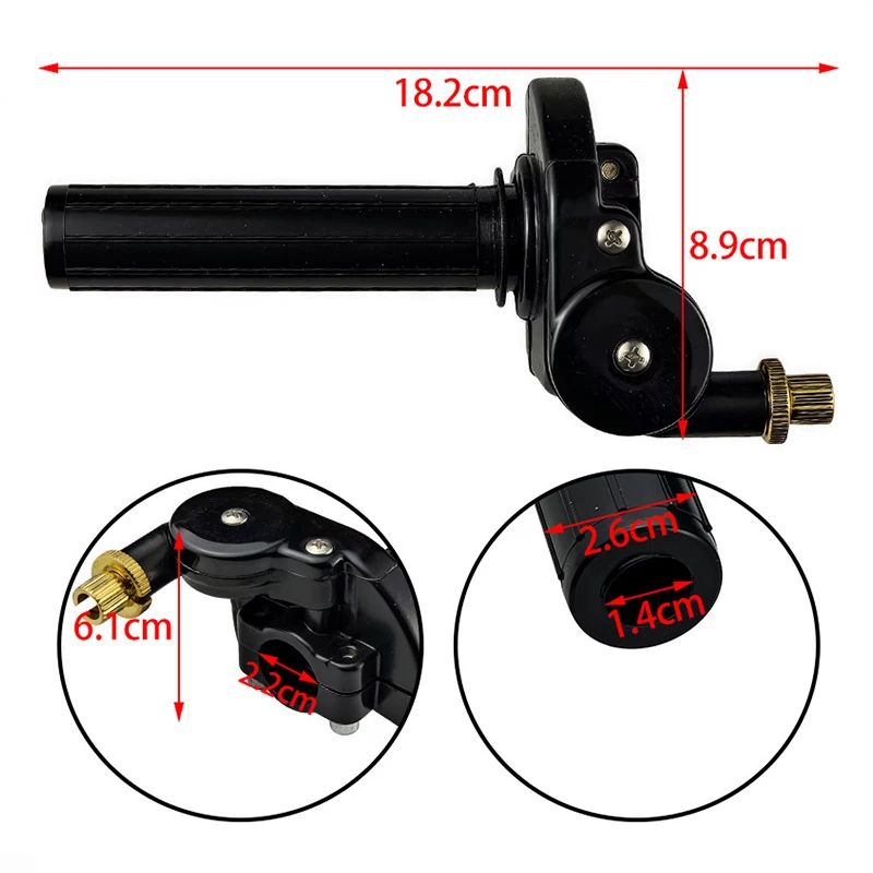 Motorcycle Quick Turn Throttle Accelerator Handle Grips Accessories for Kawasaki KTM Yamaha Parts ATV Dirt Bike Motocross