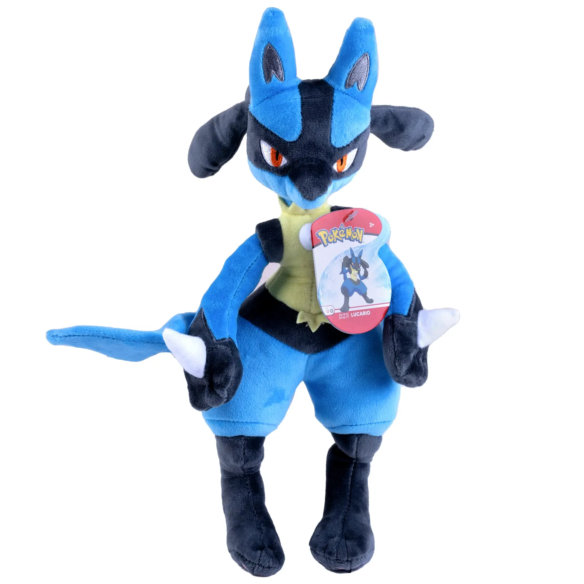 Pokémon Series Greninja Riolu Fantoche de pelúcia, decoração de boneca kawaii, presente de aniversário infantil para menino, pedido original, 20cm