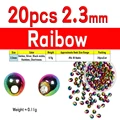 20 piezas de arcoíris de 203 mm