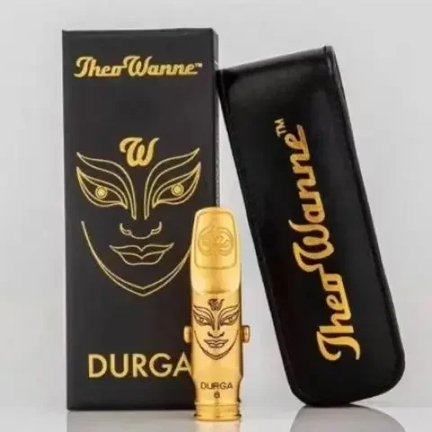 NEW Durga Flute Head 6 Generation Professional Alto Saxophone Metal Mouthpiece Gold Plating Sax Mouth Pieces Accessories