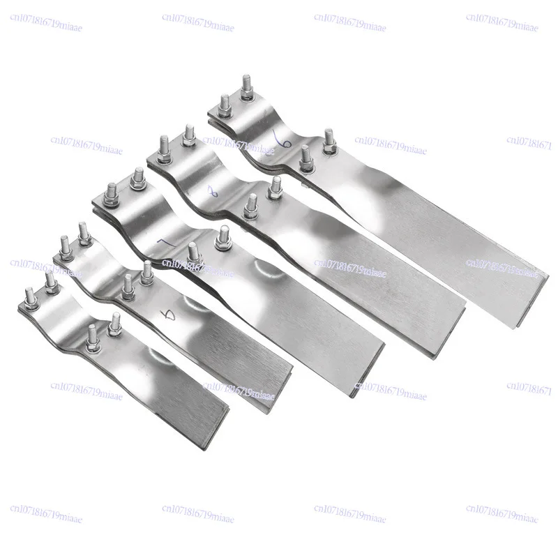 Two-blade Pair of 304 Stainless Steel Blades, Double-blade Stirring Shaft Blades, Steel-lined Plastic Mixer Spiral Blades