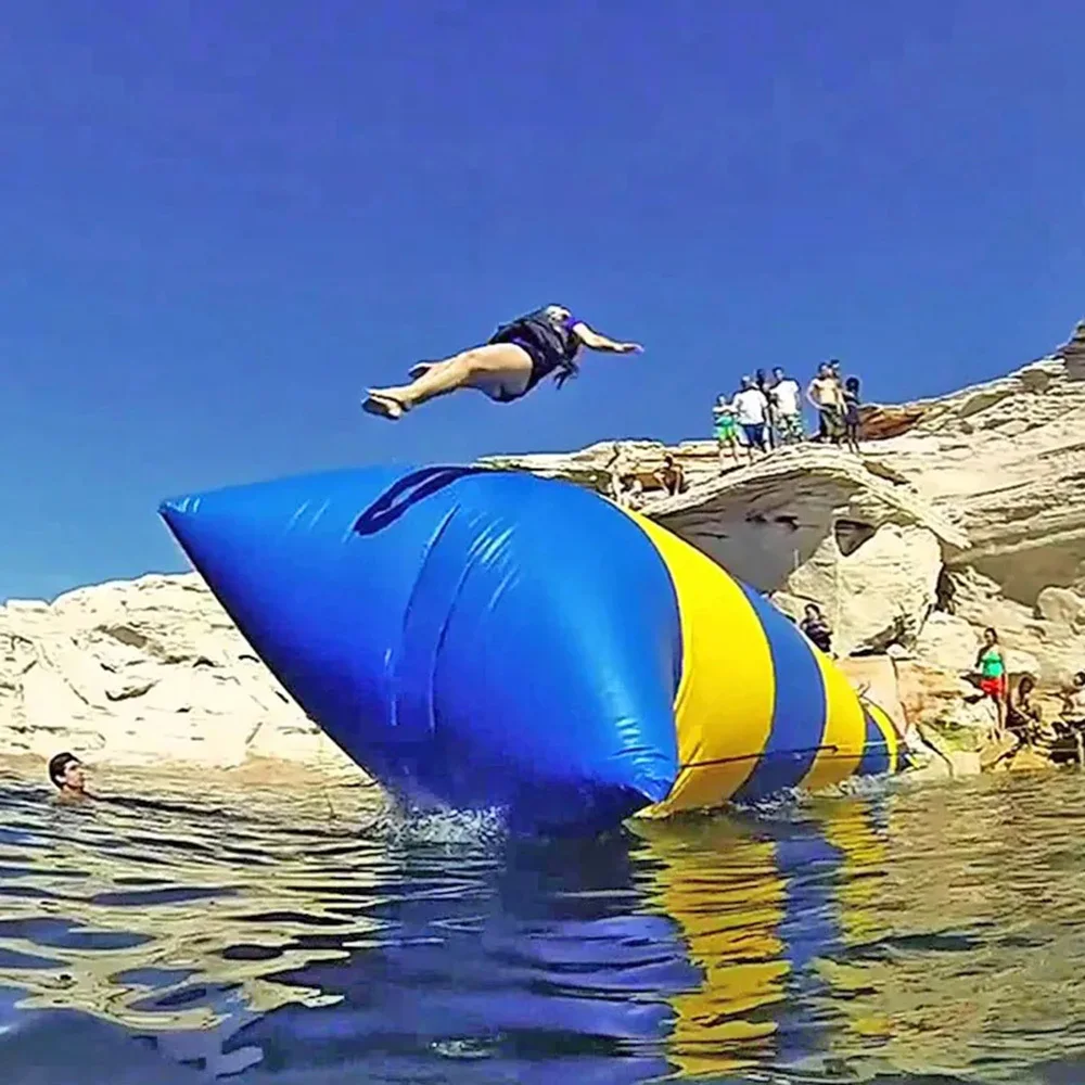 Boule de catapulte d'eau gonflable personnalisée, le plus populaire, saut de blob d'eau, oreiller d'eau à vendre, vente en gros