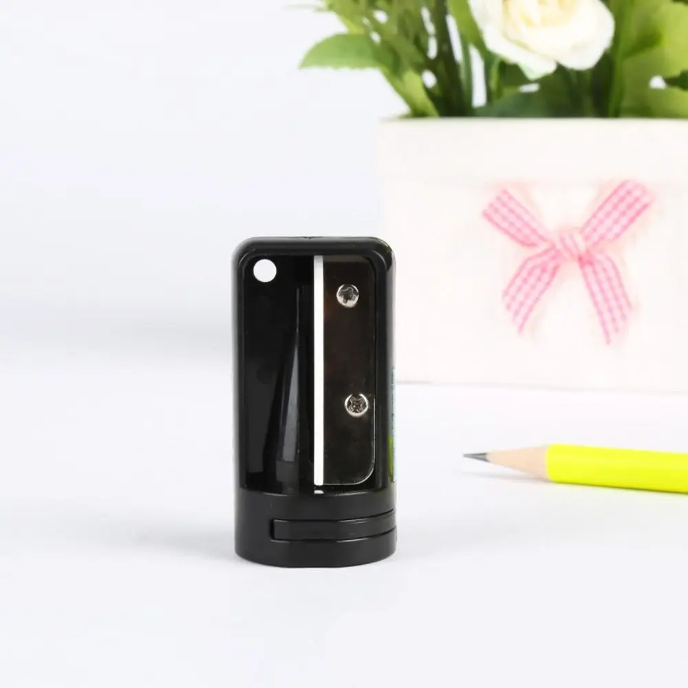 Mini Hand Tools Manual Woodwork Pencil Cutter Portable Useful Carpenter Pencil Sharpener Blue Practical Student