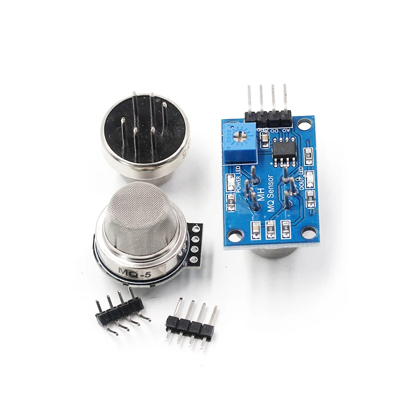 Mini MQ-5 de gas natural licuado, placa redonda de MQ-5, módulo de sensor de gas urbano, SONDA DE sensor