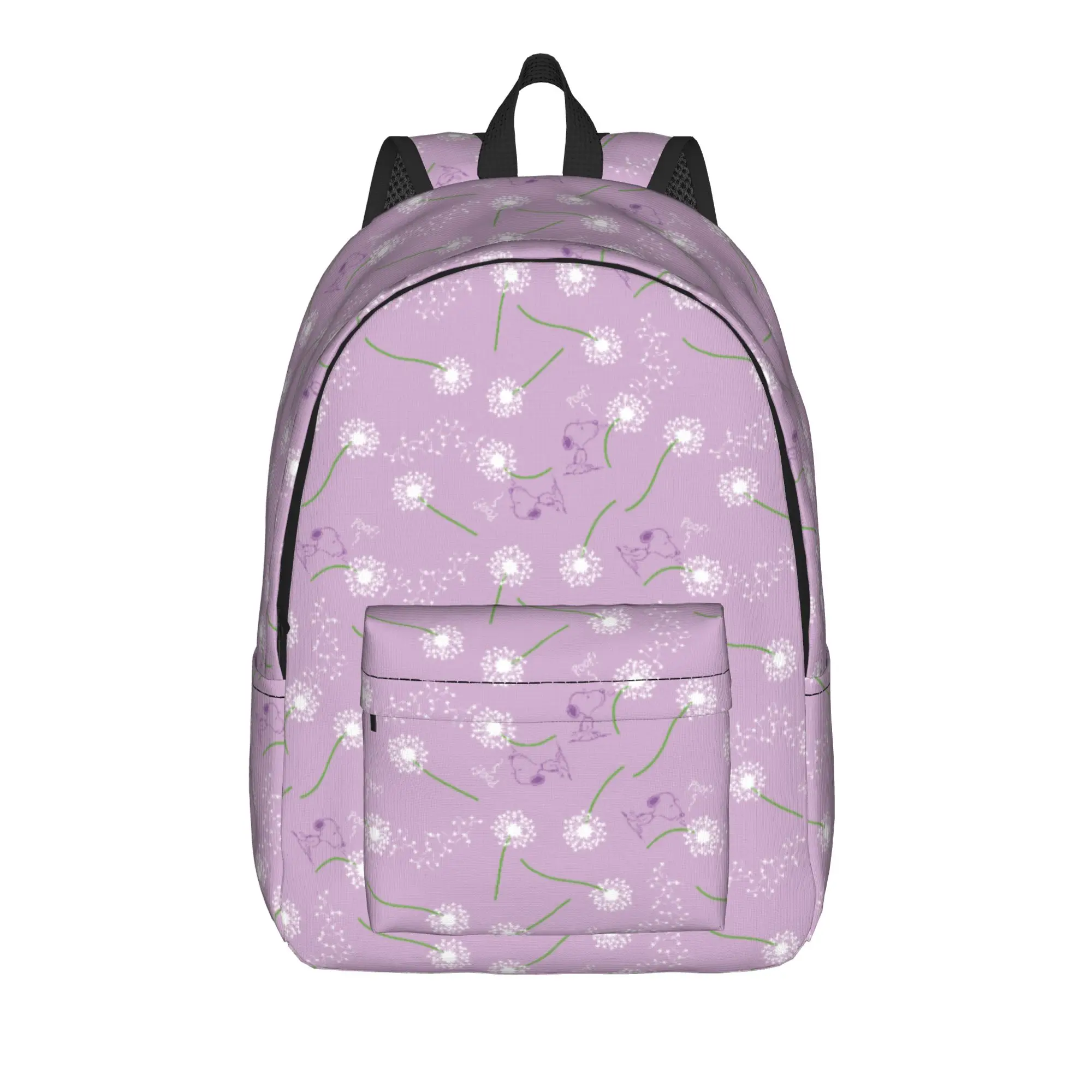 

S-Dog-Snoopies Cartoon Backpack for Men Women Cool High School Business Daypack Laptop Computer Canvas Bags with Pocket