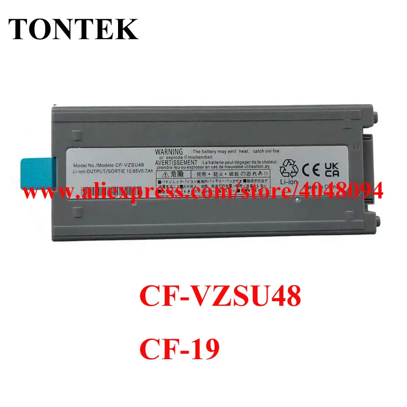 New CF-VZSU48 Laptop Battery For Panasonic CF-VZSU48U CF-VZSU48R CF-VZSU28 CF-VZSU87R CF-VZSU50 CF-19 CF19 Toughbook