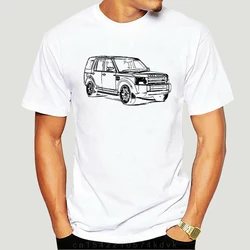 Land Shirt For Men Rover Discovery 3 Inspired Car Art Men&rsquos T-Shirt-4533D