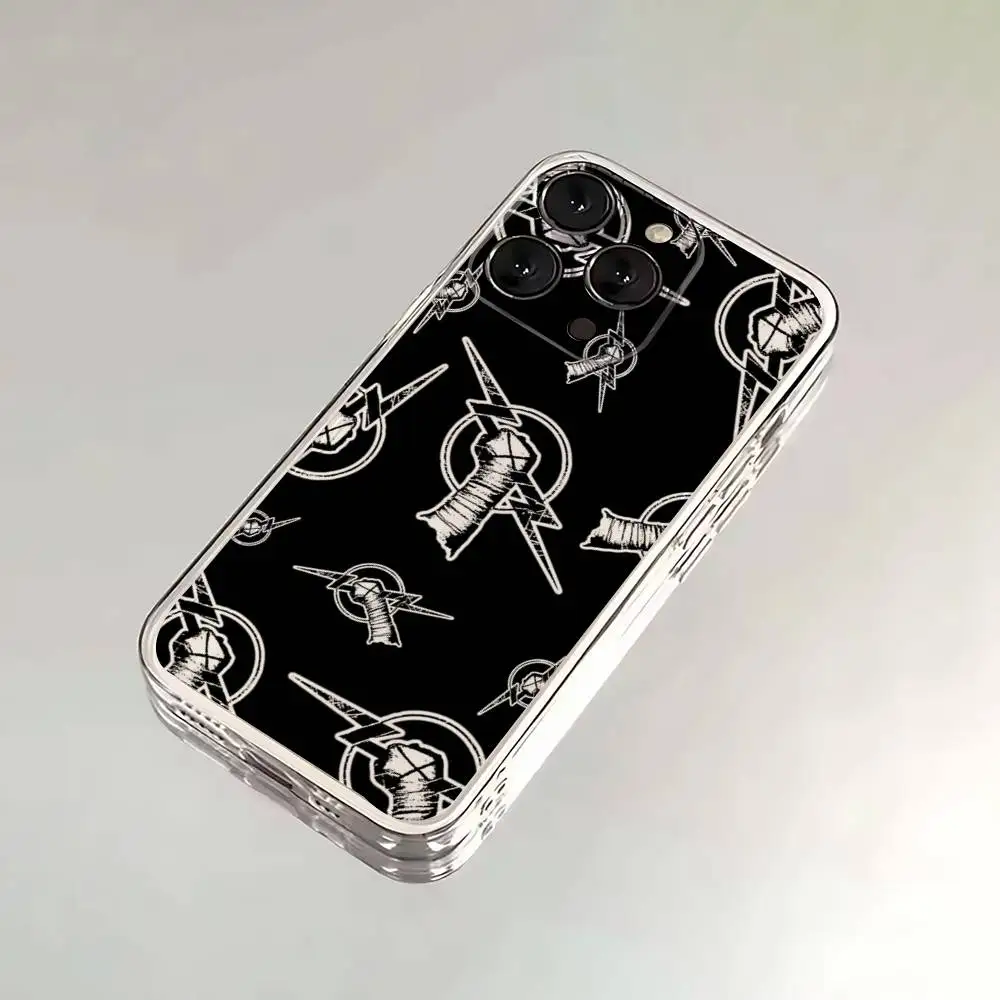 WWE CM P-Punk Capa de telefone para iPhone 16,15,14,13,12,11,17 Pro,Max,Plus,X,XS,XR,SE,Mini Capa macia transparente
