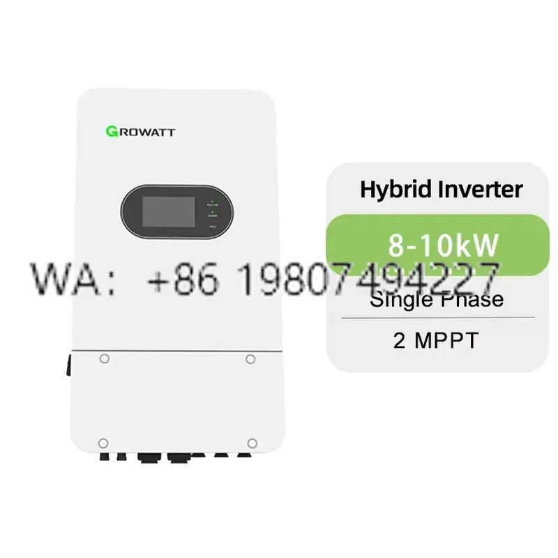 for Growatt Hybrid Inverter SPM 8000~10000TL-HU2 8kw 10kw Solar Power System Off Grid On Grid Energy Storage Battery