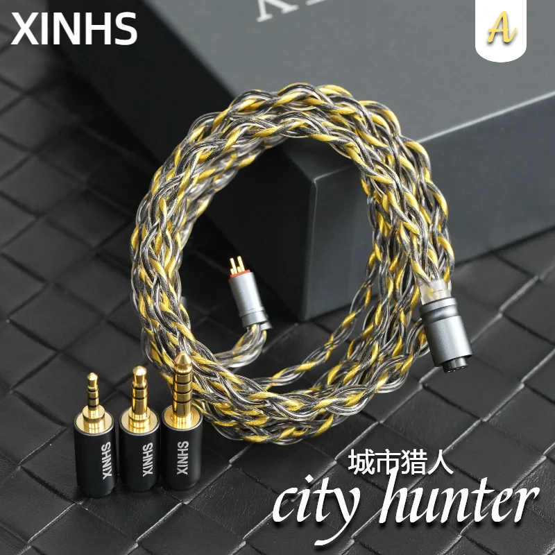 

XINHS-103 3 To 1 Headphone Upgrade Cable 0.78 MMCX IE900 for MK4 Legacy2 Blessing3 Variations iem Audio Cable