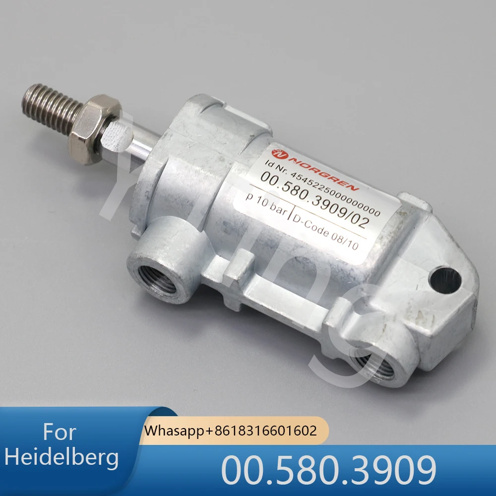 00.580.3909 4MM Copper/Glue Nozzle Heidelberg Air Cylinder SM52 SM74 SM102 Machine Pneumatic Cylinder D25 H25