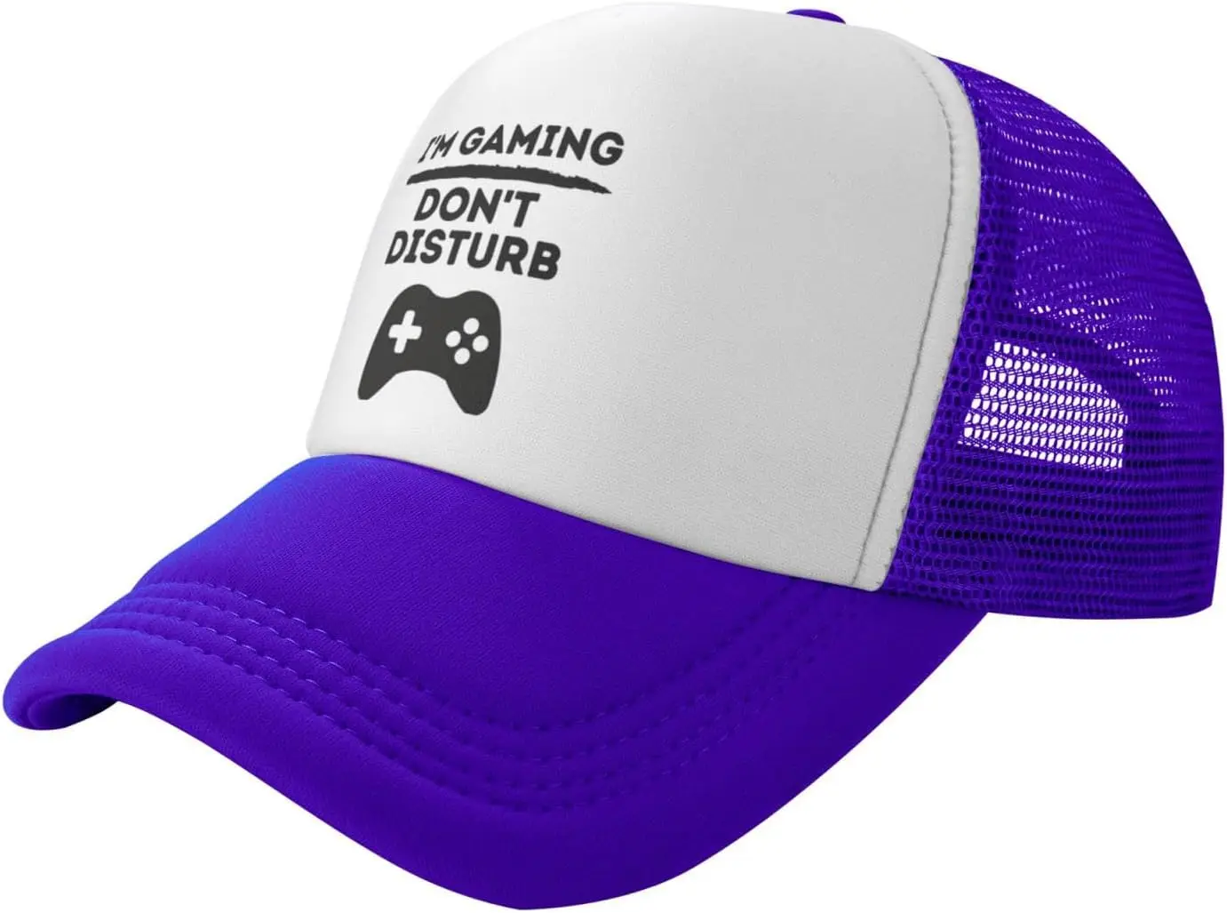 I'm-Gaming-Do-Not-Disturb-Gifts Baseball Cap Trucker Hat Men Women Vintage Cotton Washed Adult Soft Unisex Dad Hat