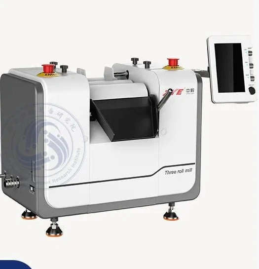 Three-roll Grinder Laboratory Three-roll Machine Tctr50t Application of New Ink Materials
