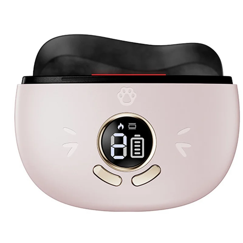 

【NECESSITY】Festival Gift For Skin Care Red Light Gua Sha Massage Tool- Ideal Travel Companion For Business Trips