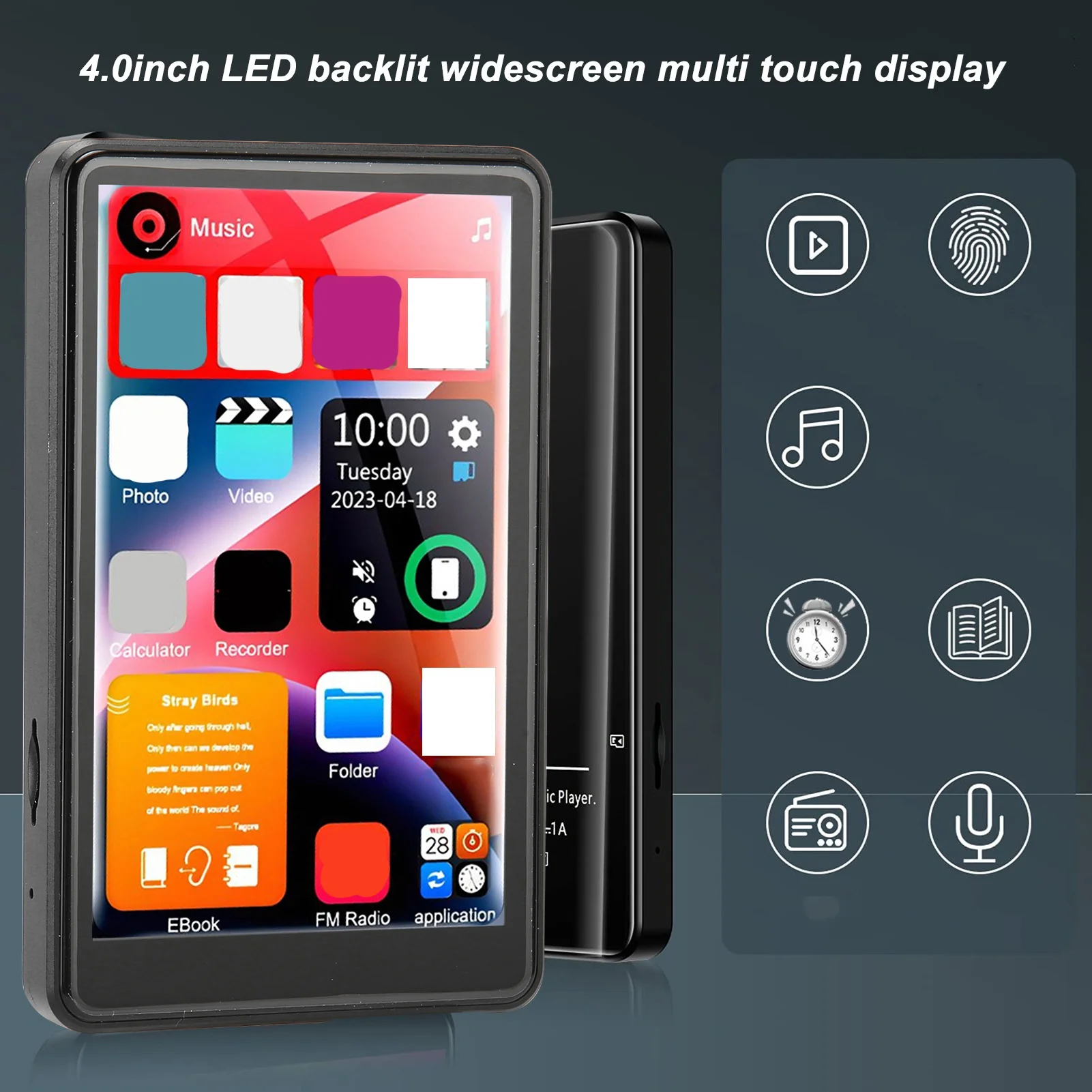 X20 MP3 Player 4 In…