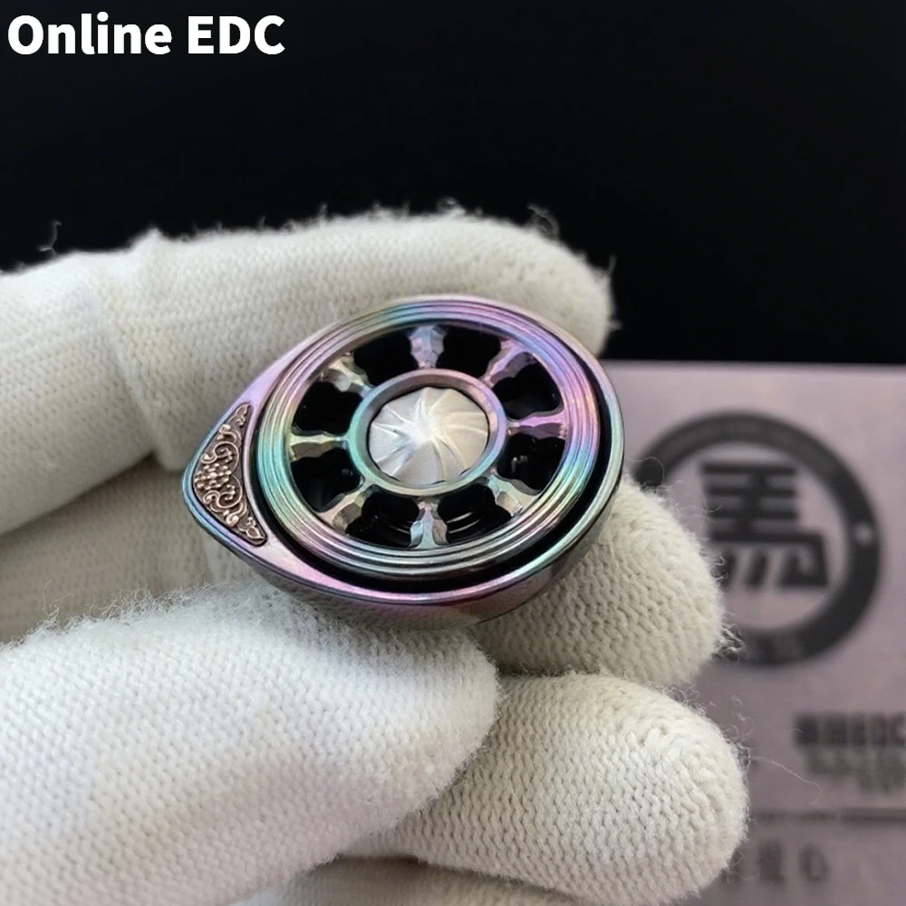 Used EDC Toys CHIMAGO EDC Bodhicitta Fidget Spinner Fidget Toys For Adults Necklace Pendant Adult Sensory Toy