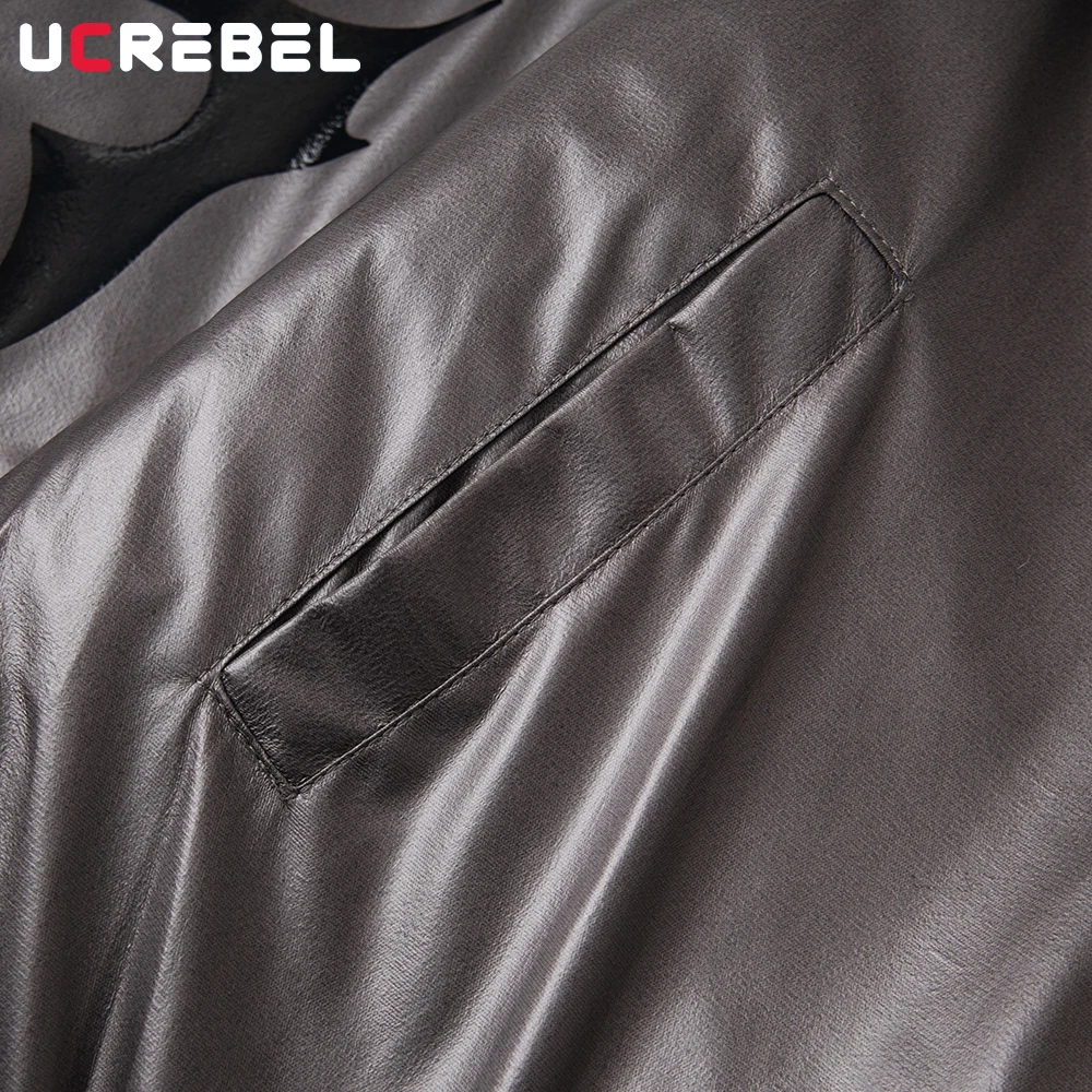 Męska kurtka retro z nadrukiem, pikowana, w stylu Y2k, zimowa, gruba, z długim rękawem, z futrzanym kołnierzem, ocieplana.