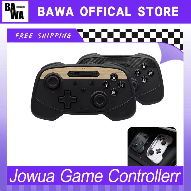 Jowua Game Controllerr Tesla Model Yxs3 Wireless Bluetooth Gamepad Multi Platform Customize Gamer Artifact Gamepa Gyroscope