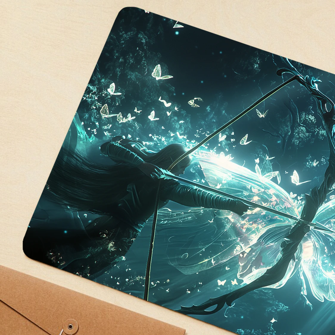 Original illustration design series mouse pad 90x40cm Super large rubber non-slip gaming pads desktop aesthetic decoration mat