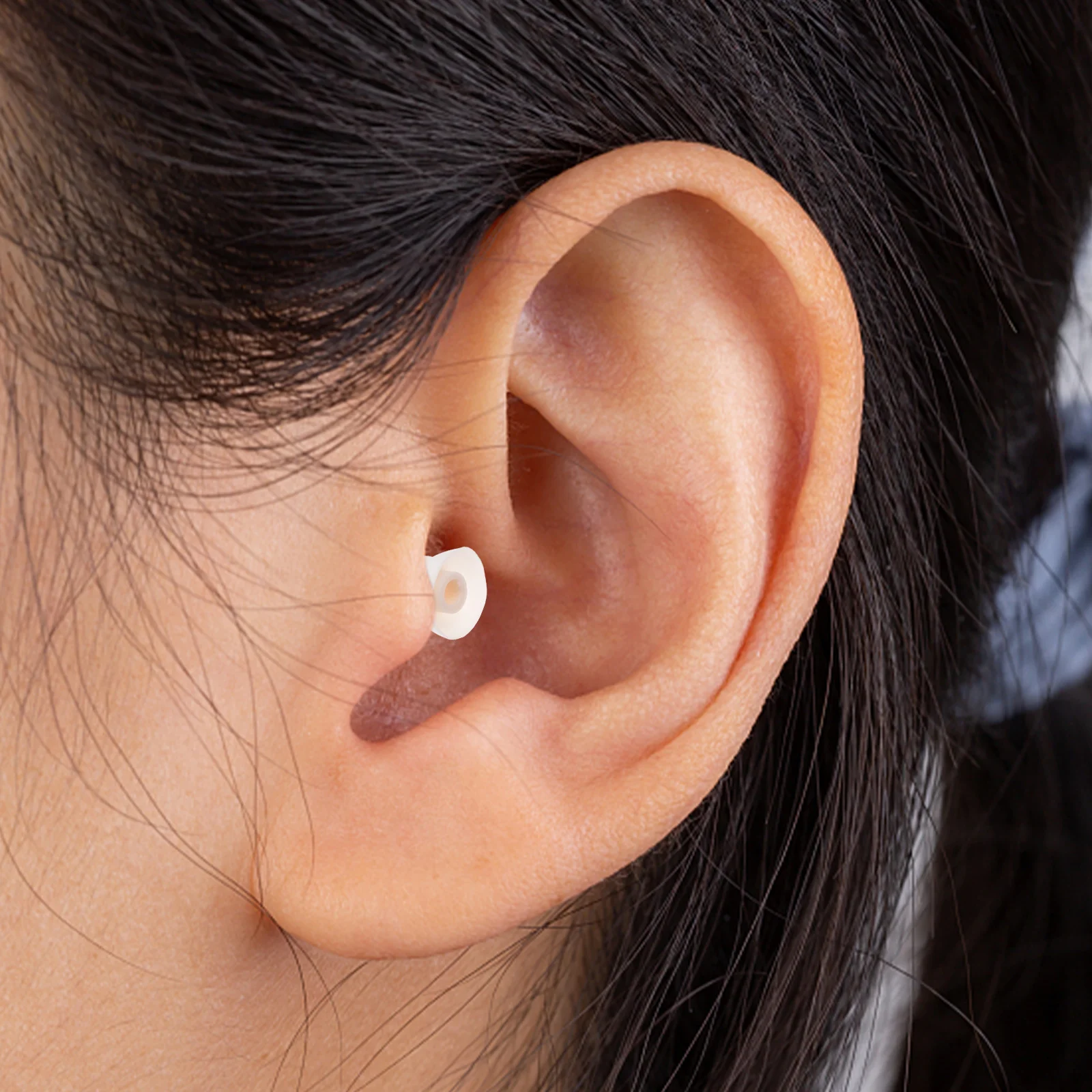 

8 Pcs Earphone Earbuds Cover Silicone for Case Sleeve Tip Pearlescent
